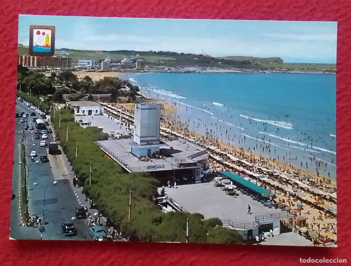 Postales: POSTAL POST CARD SANTANDER CANTABRIA PLAYA DEL SARDINERO BEACH PLAGE..BA&Ntilde;ISTAS..SPAIN ESPAGNE SPAGNA
