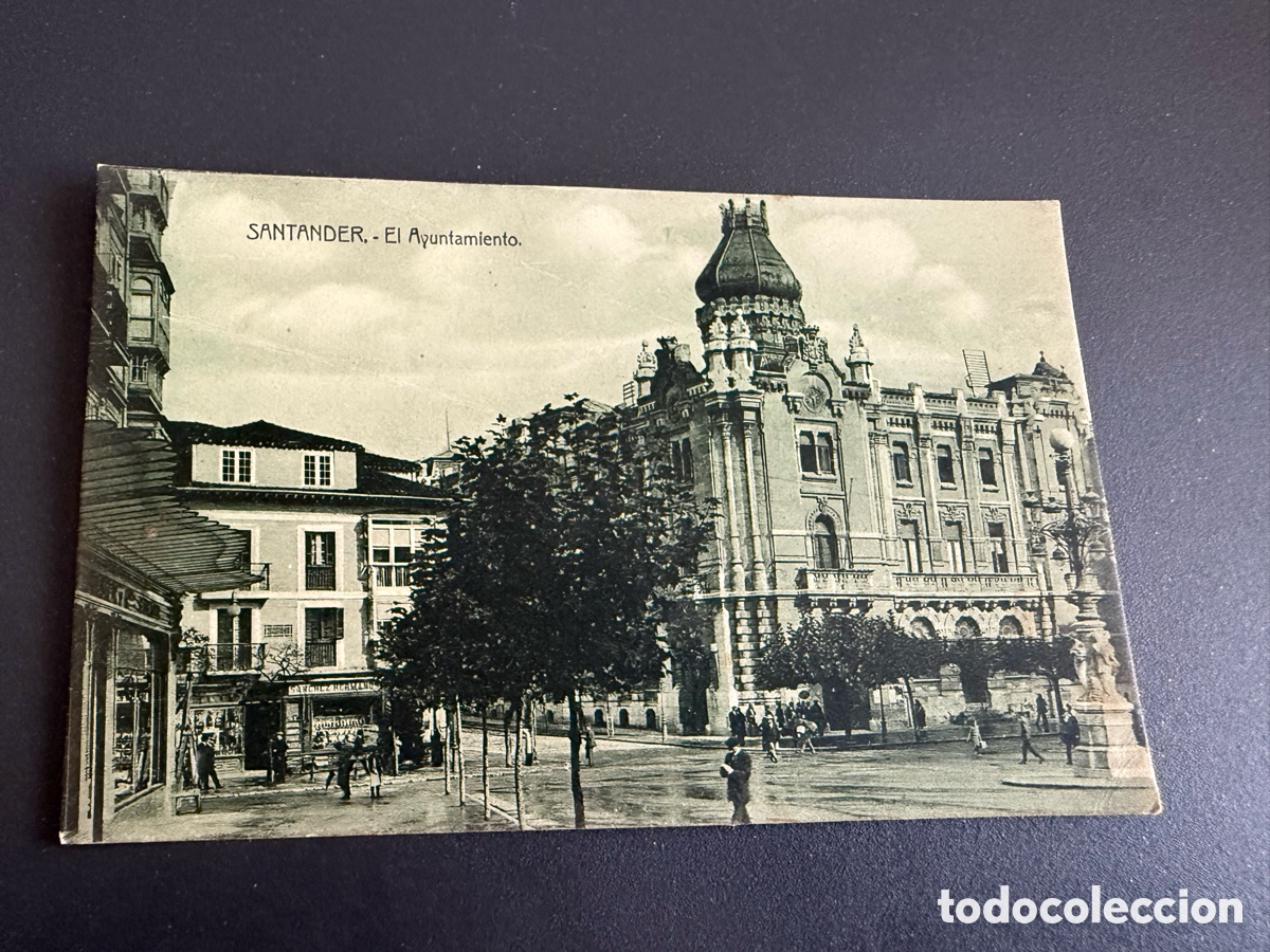 Postales: Postal. SANTANDER. EL AYUNTAMIENTO. Ed Fuertes