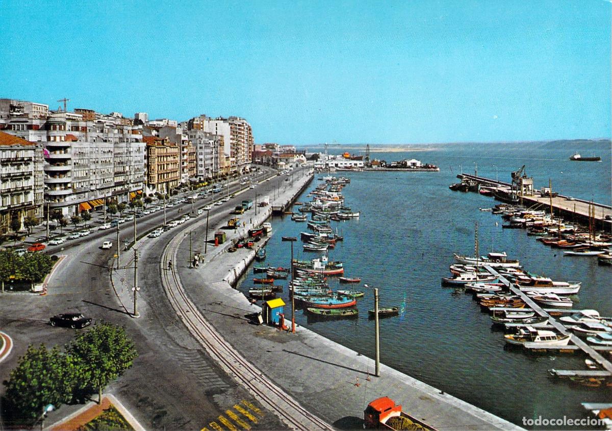 Postales: Postal de la D&aacute;rsena de Puertochico en Santander