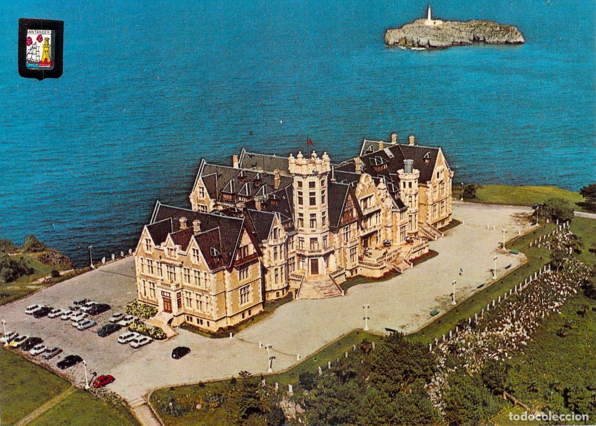 Postales: Postal de Santander, Vista A&eacute;rea del Palacio de la Magdalena