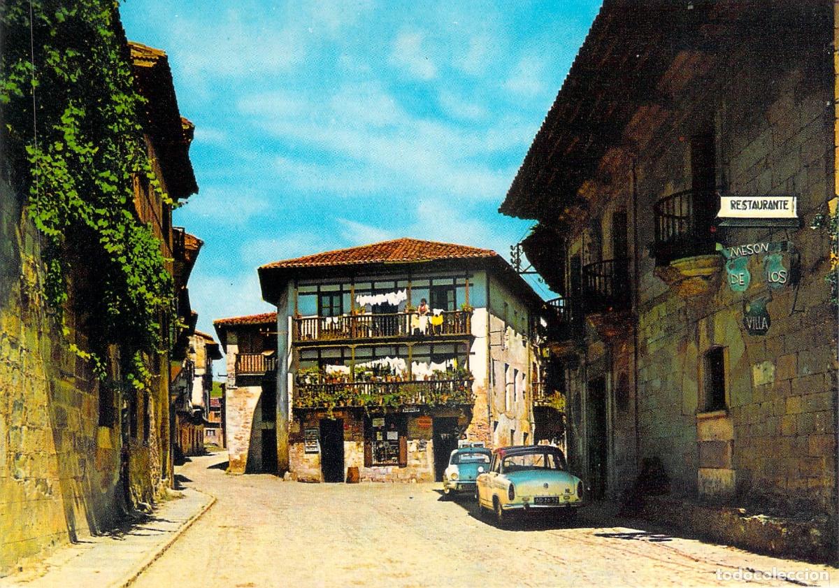 Postales: Postal Santillana del Mar, Casa de los Villa