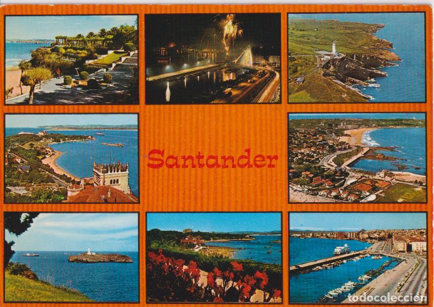 Postales: SANTANDER, VARIAS VISTAS &ndash; FOTO ALSAR N&ordm;209 &ndash; CIRCULADA