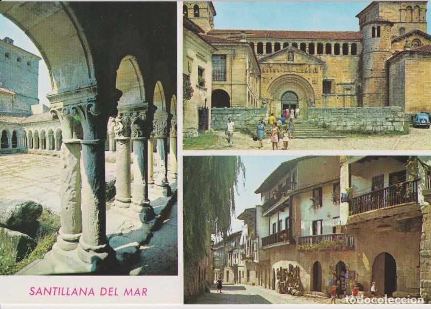 Postales: SANTILLANA DEL MAR (CANTABRIA) VARIOS ASPECTOS &ndash; ED,ARRIBAS N&ordm;28 &ndash; S/C