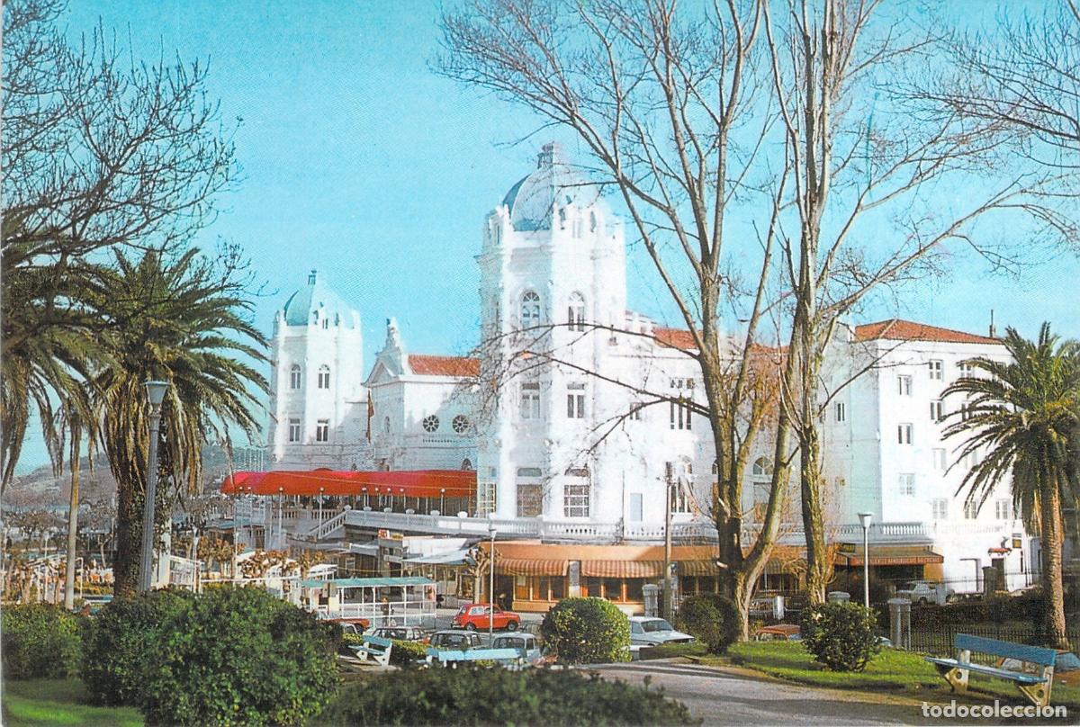 Postales: Postal del Gran Casino de Santander, Cantabria