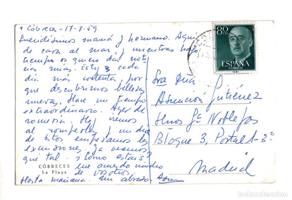 Postales: C&Oacute;BRECES.- LA PLAYA. - Foto 2