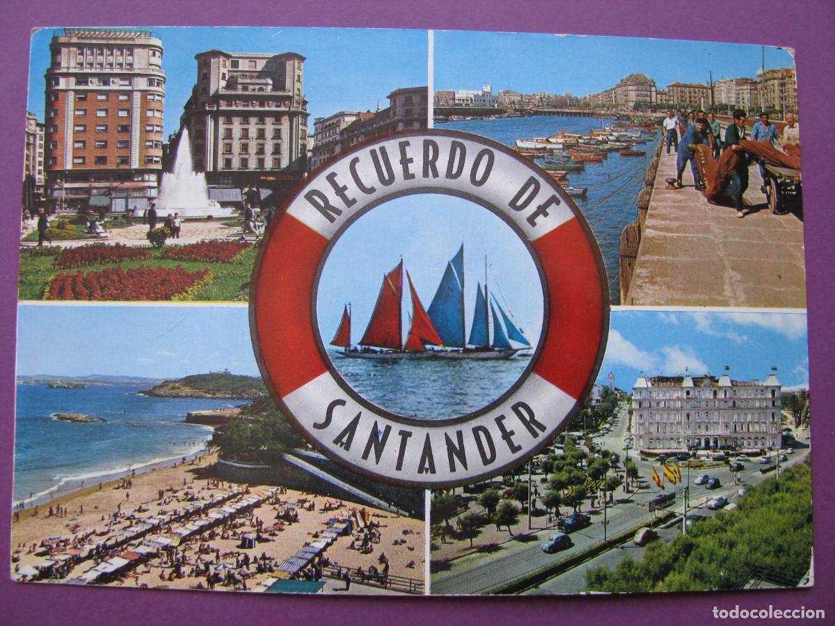 Postales: POSTAL DE SANTANDER. ARRIBAS. ESCRITA