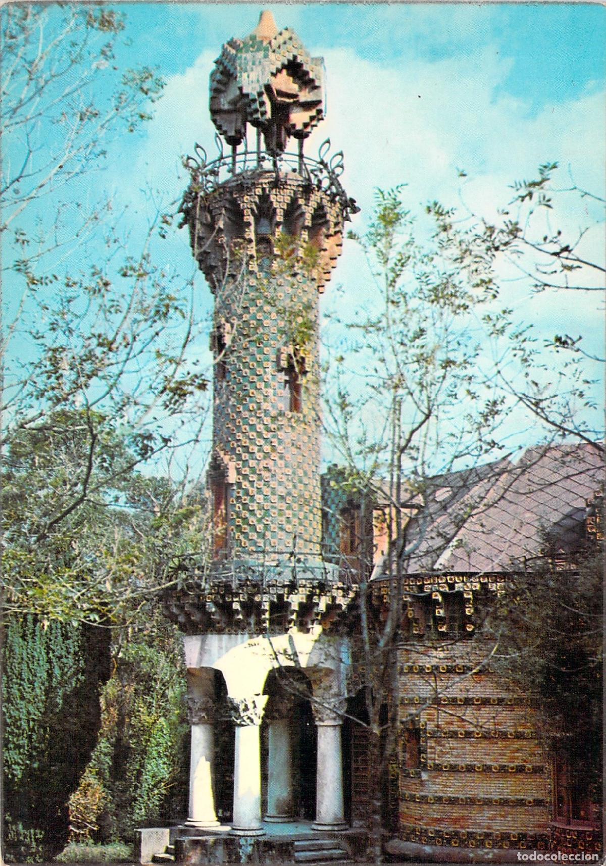Postales: Postal de la Torre del Capricho de Gaud&iacute; en Comillas Cantabria