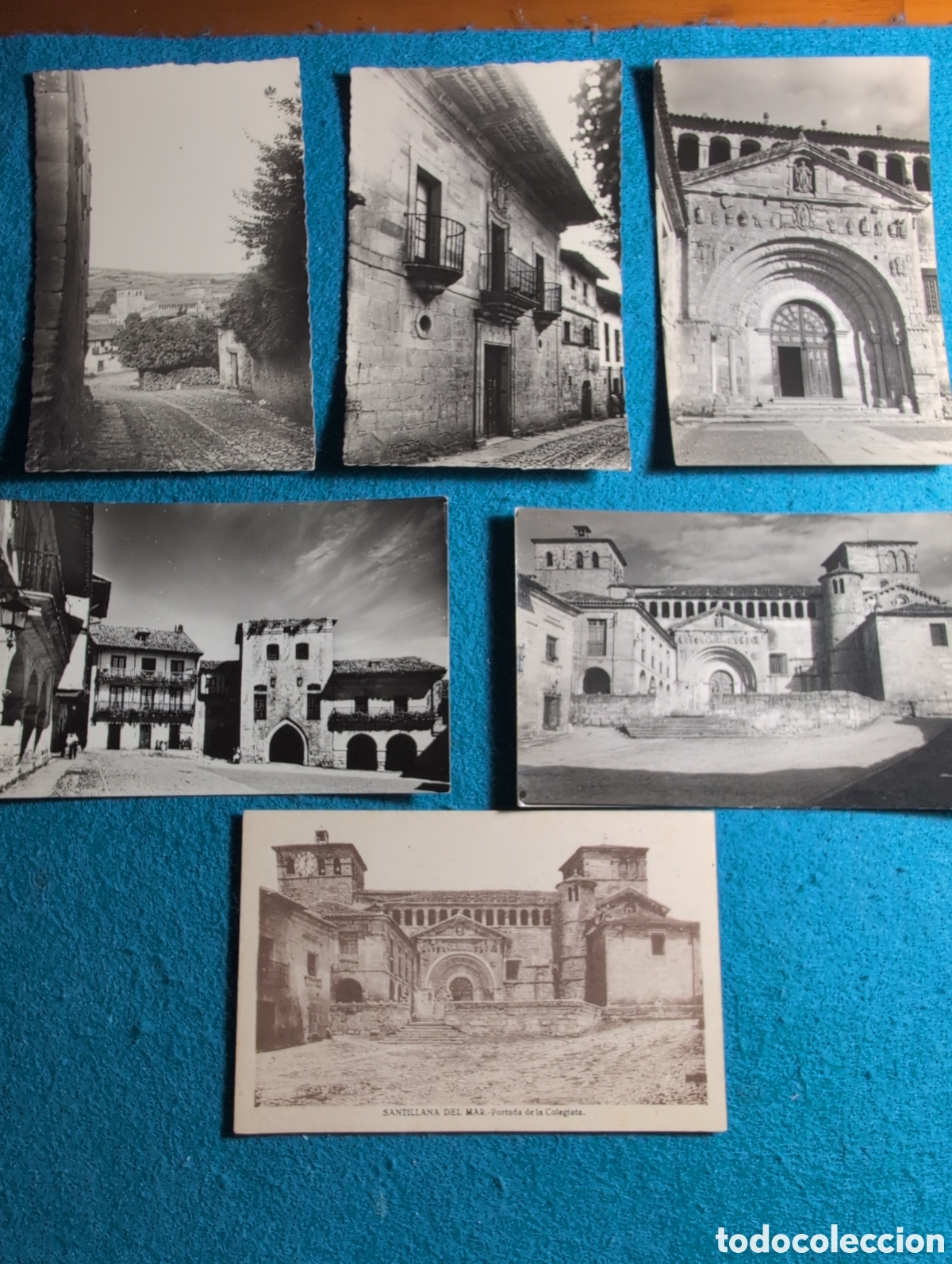 Postales: Santillana del Mar, Cantabria