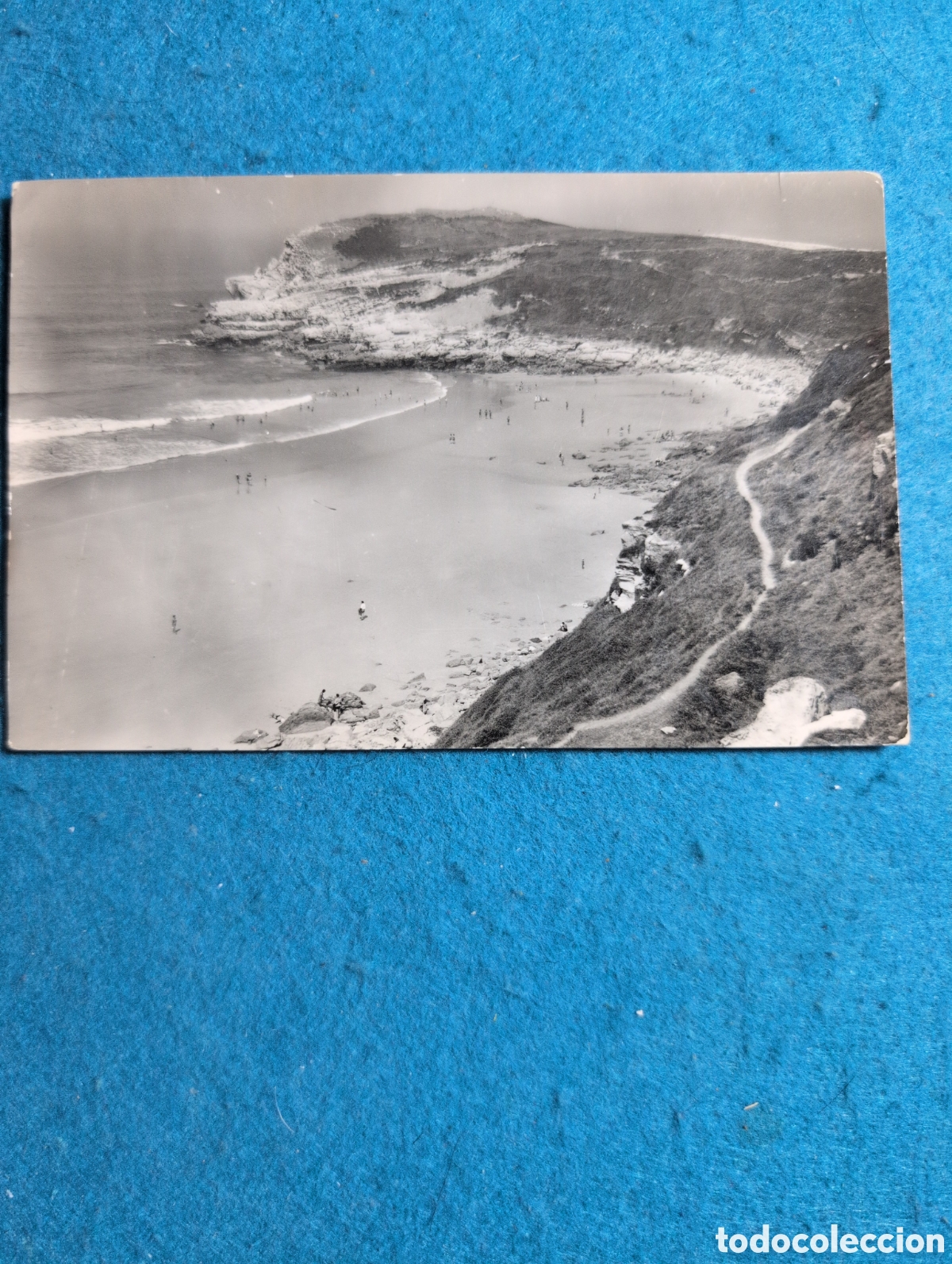 Postales: Sauces, Santander, Cantabria, playa de locos