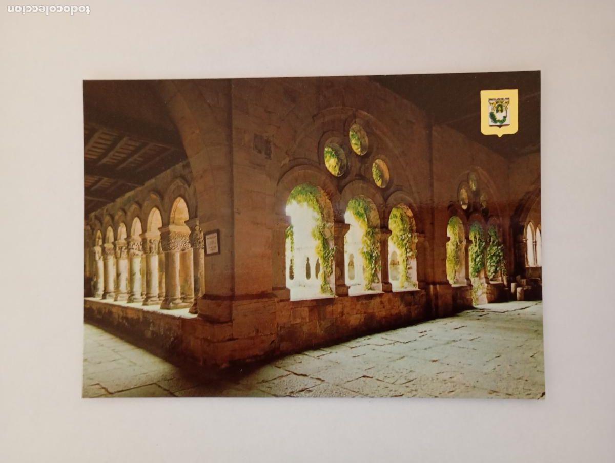 Postales: POSTAL DE SANTILLANA DEL MAR. CLAUSTRO DE LA COLEGIATA TDKP29L