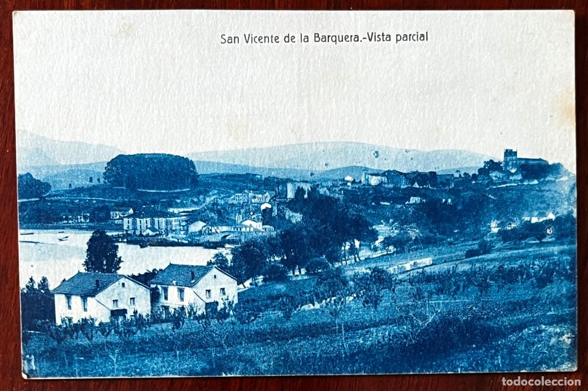 Postales: SAN VICENTE DE LA BARQUERA VISTA PARCIAL. EDICION LA GLORIA, J. DEL BARRIO, ESCRITA