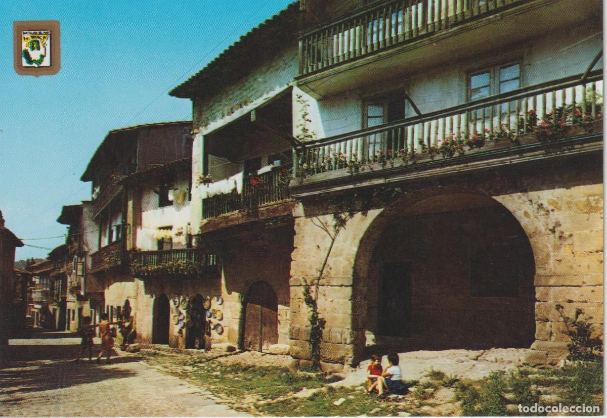 Postales: (14) SANTILLANA DEL MAR. CANTABRIA. CALLE TIPICA