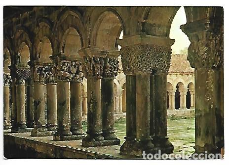 Postales: COLEGIATA, (CAPITELES BIBLICOS).- SANTILLANA DEL MAR