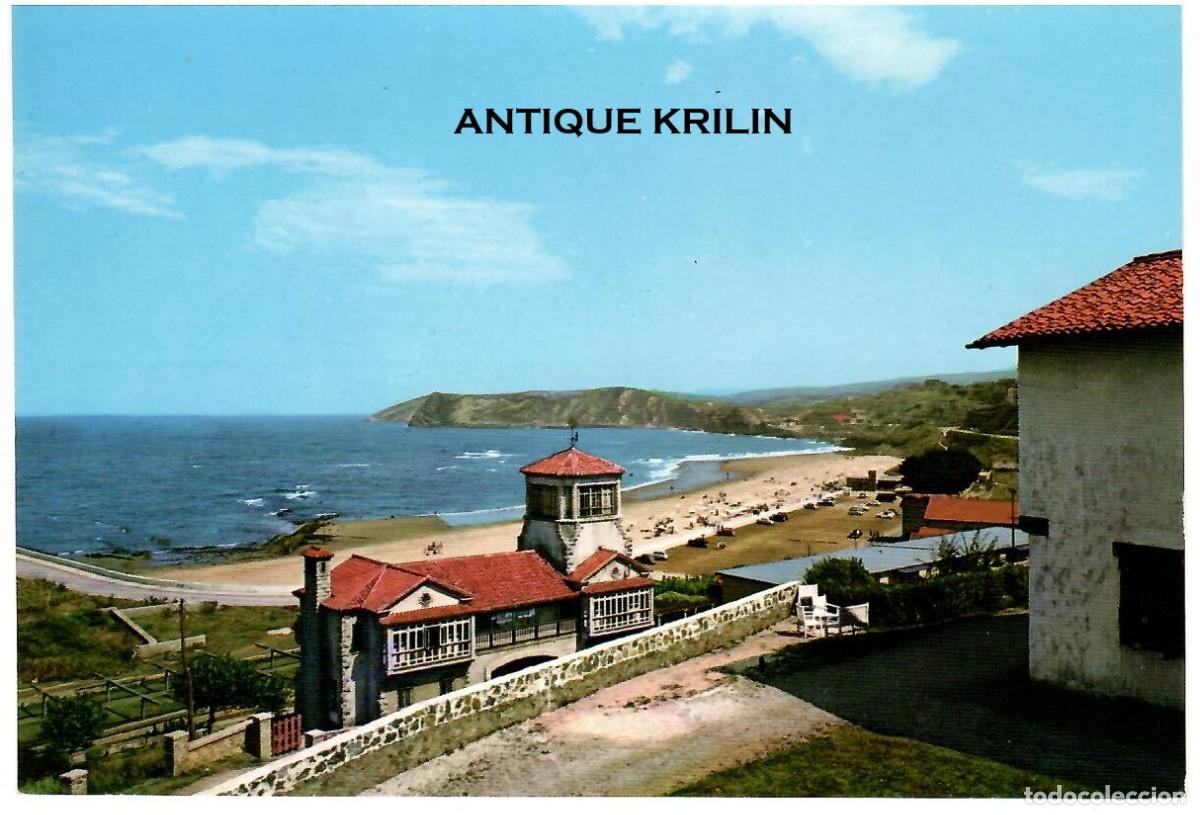 Postales: COMILLAS N&ordm; 33 PLAYA / FOTO BUSTAMANTE / SIN FRANQUEAR