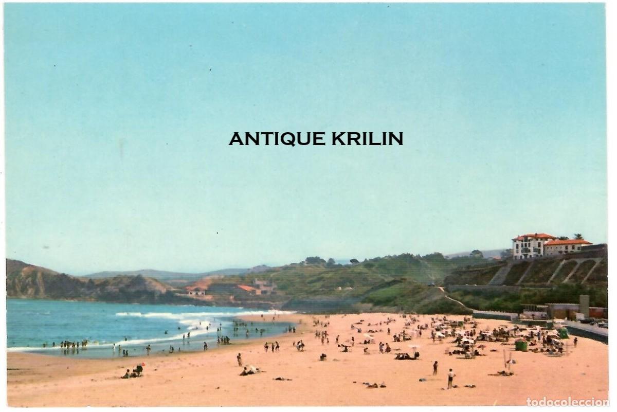 Postales: COMILLAS N&ordm; 41 PLAYA , VISTA GENERAL / FOTO BUSTAMANTE / SIN FRANQUEAR
