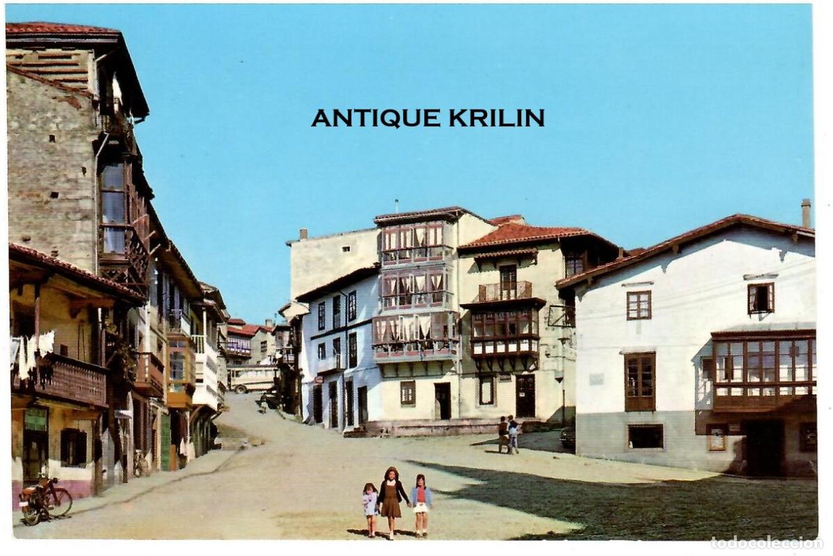 Postales: COMILLAS N&ordm; 31 PLAZA ORTIZ DE ZARATE / FOTO BUSTAMANTE / SIN FRANQUEAR