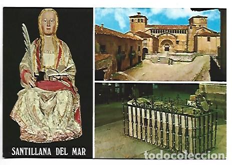 Postales: COLEGIATA.- SANTILLANA DEL MAR