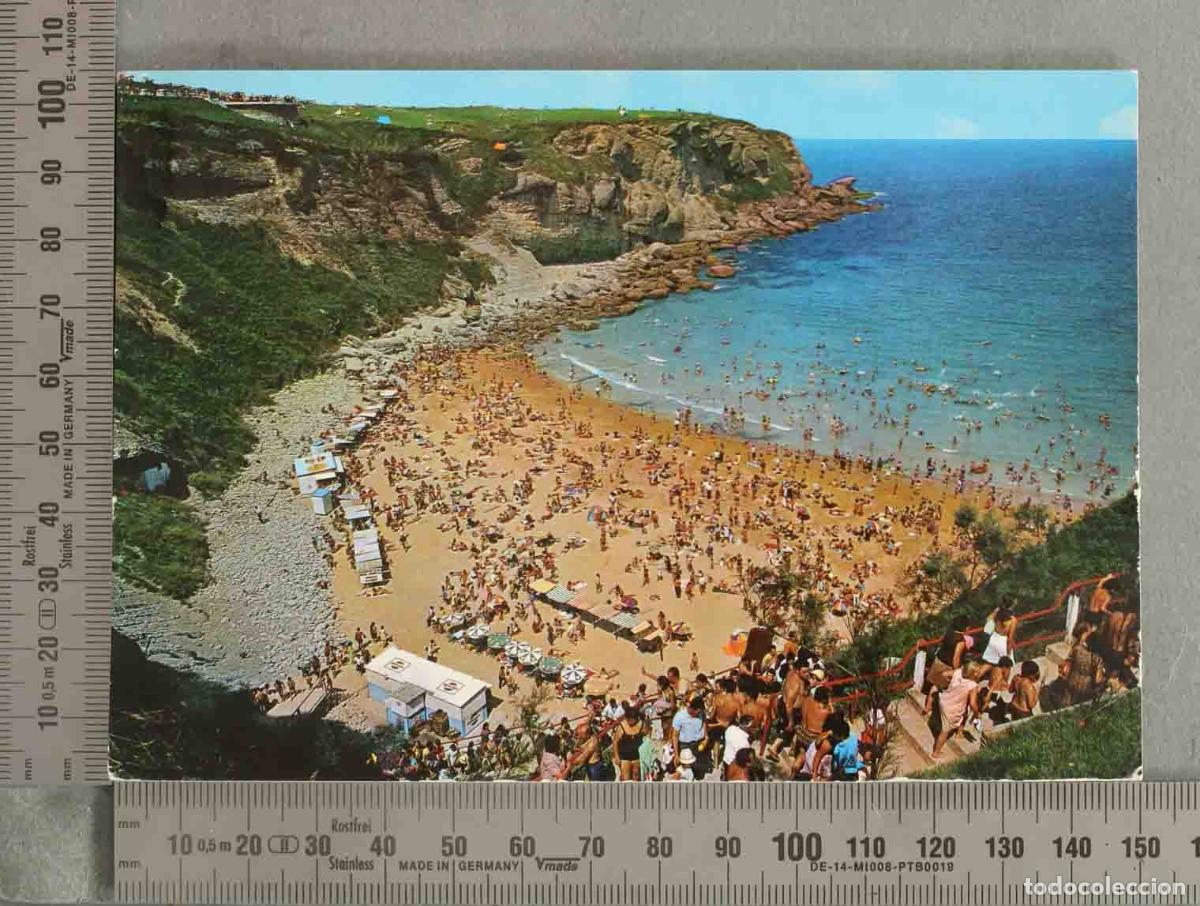 Postales: POSTAL. Santander - Playa de Matale&ntilde;as - Foto Albar
