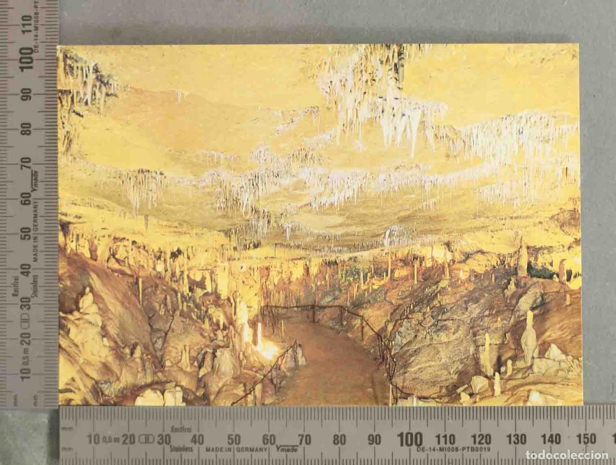 Postales: POSTAL. CUEVAS DE ALTAMIRA Estalactitas Estalagmitas