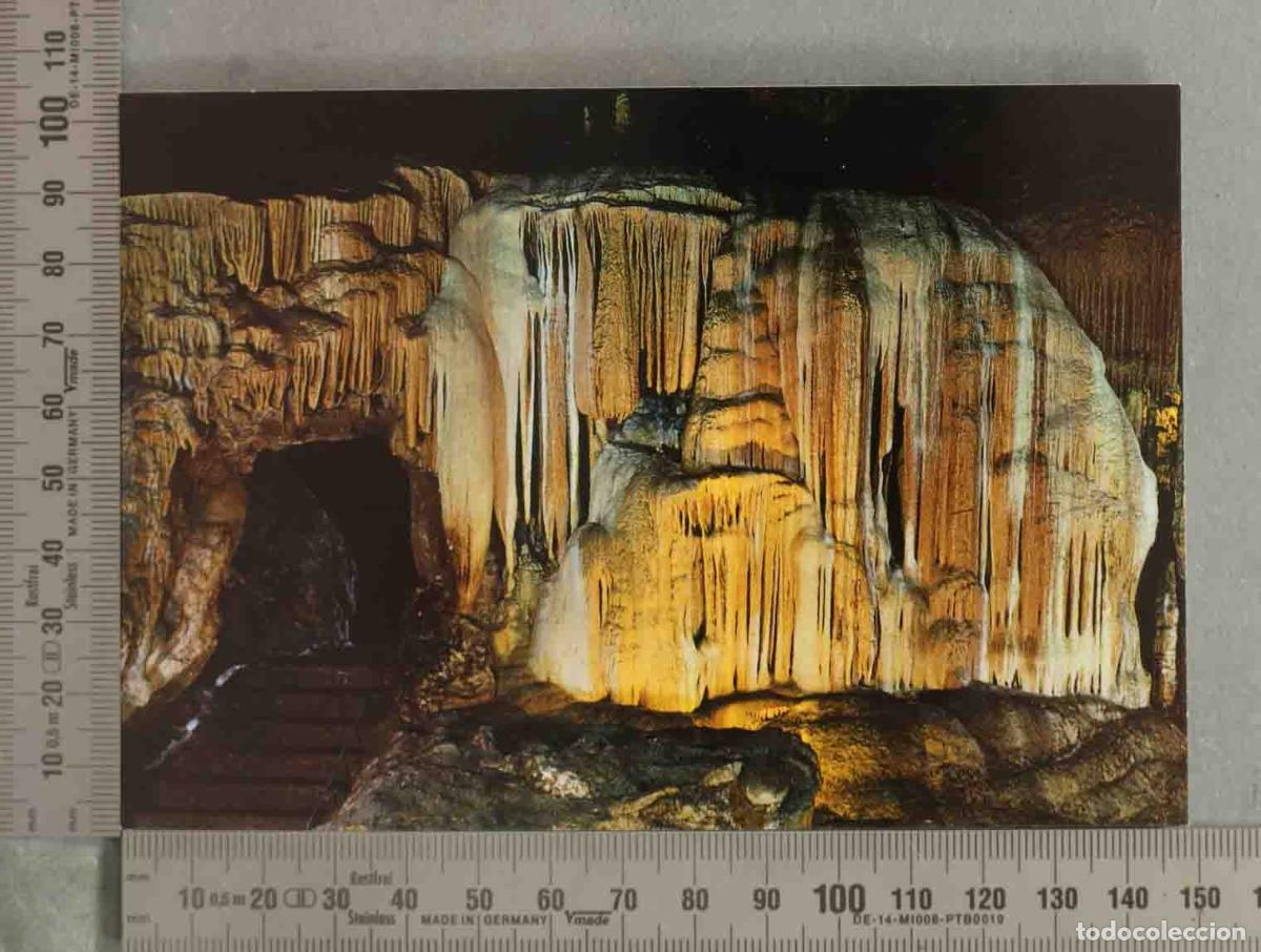 Postales: POSTAL. Cuevas de Puente Viesgo - Cantabria - Cascada