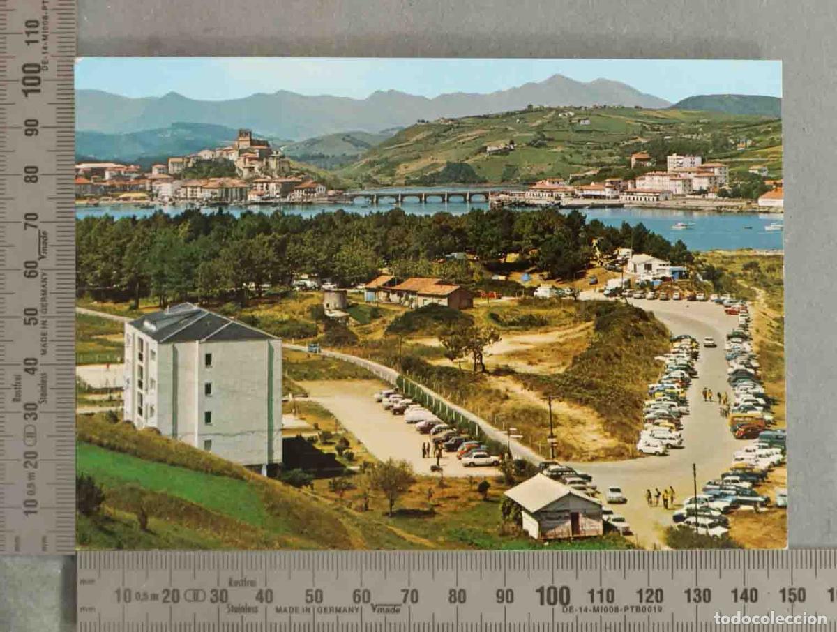 Postales: POSTAL. San Vicente de la Barquera - Camping 4 - Vista parcial - A. Bustamante Hurtado