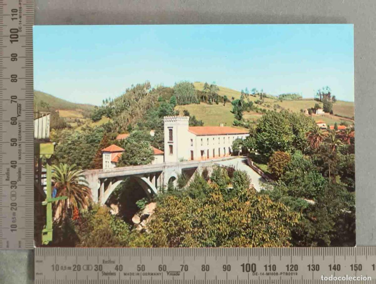 Postales: POSTAL. PUENTE VIESGO (Santander)Balneario