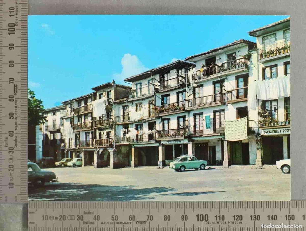 Postales: POSTAL. SAN VICENTE DE LA BARQUERA PLAZA MAYOR