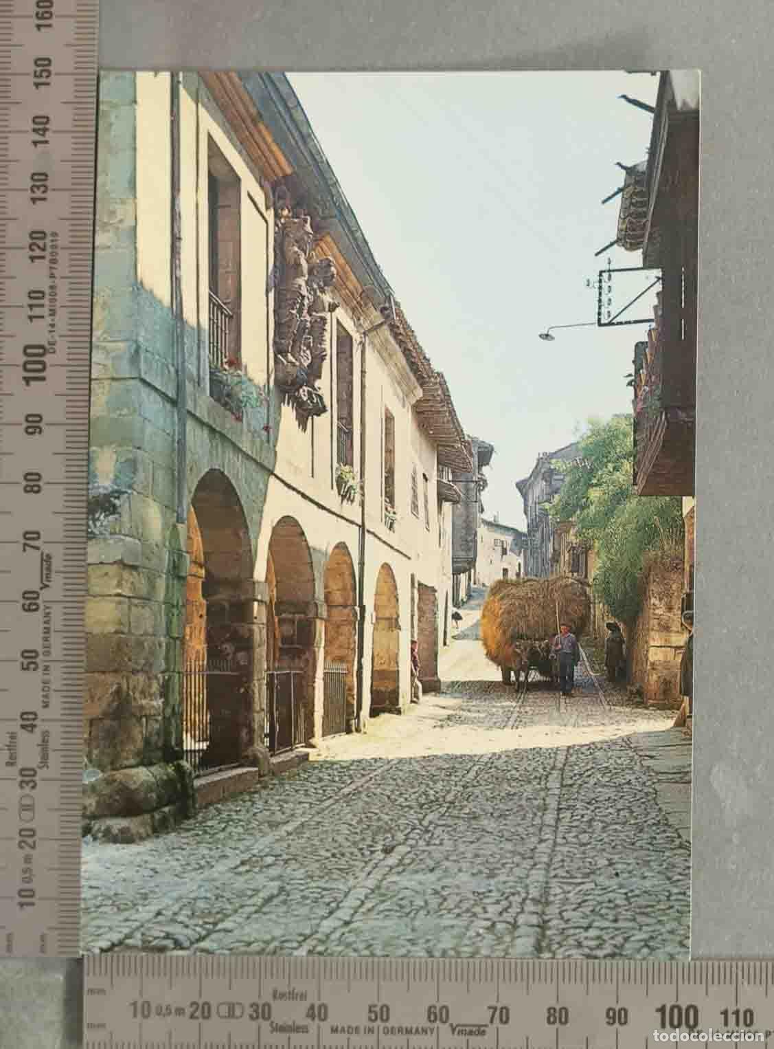 Postales: POSTAL. -SANTILLANA DEL MAR (Santander) CALLE TIPICA