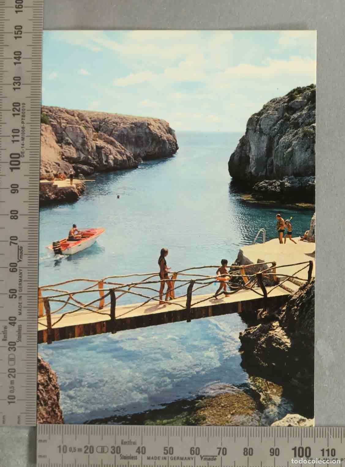 Postales: POSTAL. Cala en Forcat en Menorca