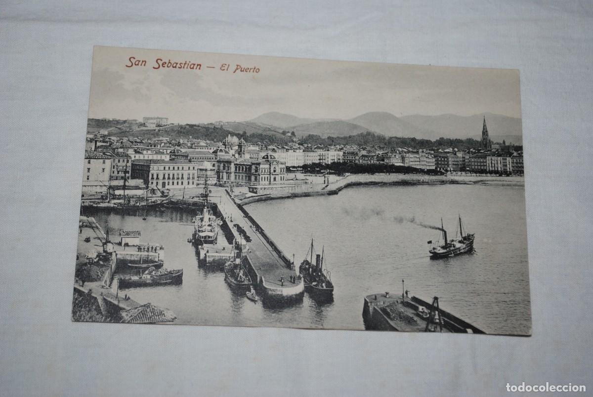 Postales: SAN SEBASTIAN , EL PUERTO