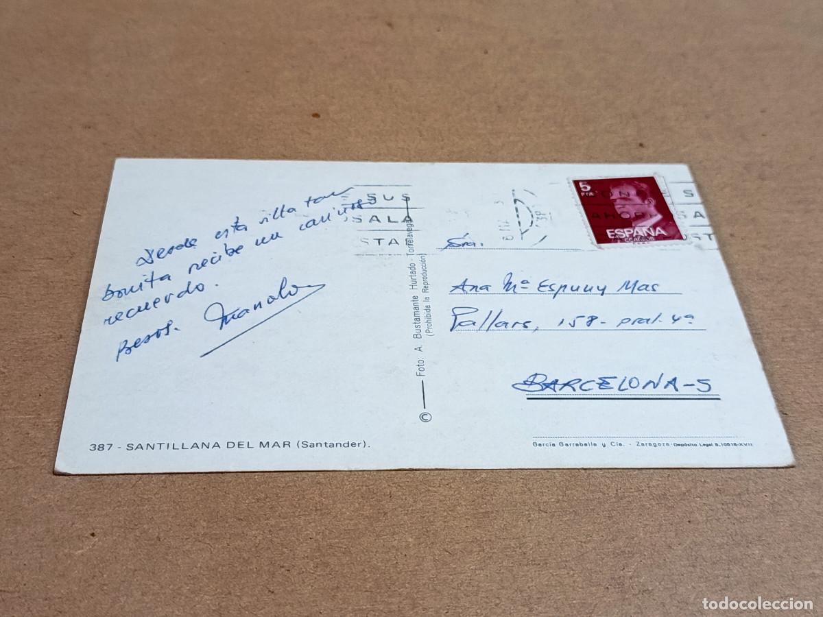 Postales: CANTABRIA - POSTAL SANTILLANA DEL MAR - Foto 2