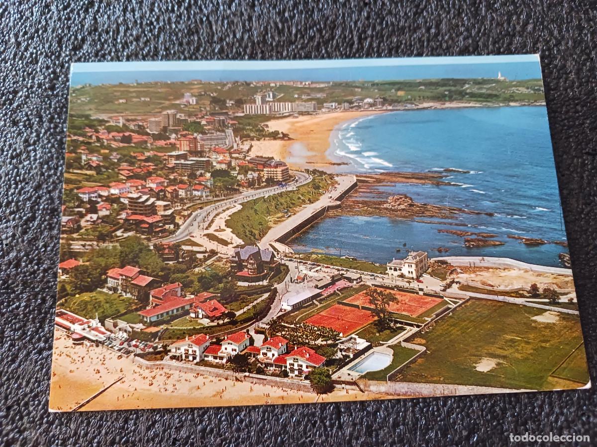 Postales: 182 santander, sardinero vista aerea, ed. alsar, circulada 1991