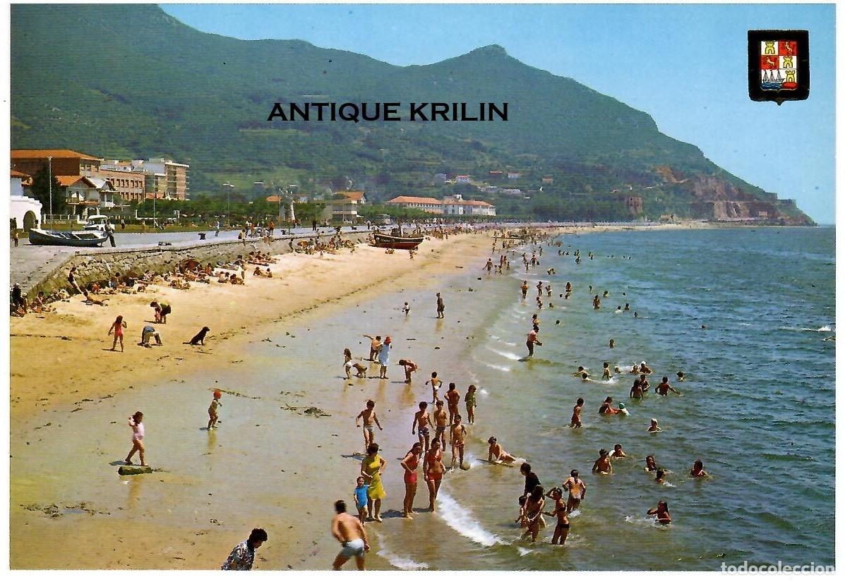 Postales: SANTO&Ntilde;A N&ordm; 4 PLAYA / ESCUDO DE ORO / SIN FRANQUEAR