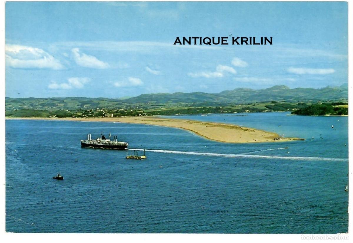 Postales: SANTANDER / SOMO N&ordm; 25 PLAYA DEL PUNTAL / FOTO ALSAR / SIN FRANQUEAR