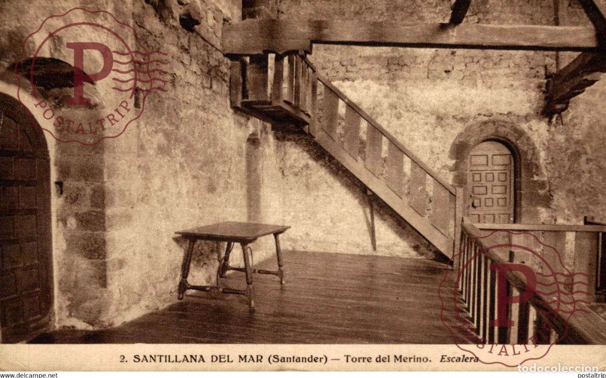 Postales: Santander, Santillana del Mar Torre del Merino CANTABRIA ESPA&Ntilde;A SPAIN