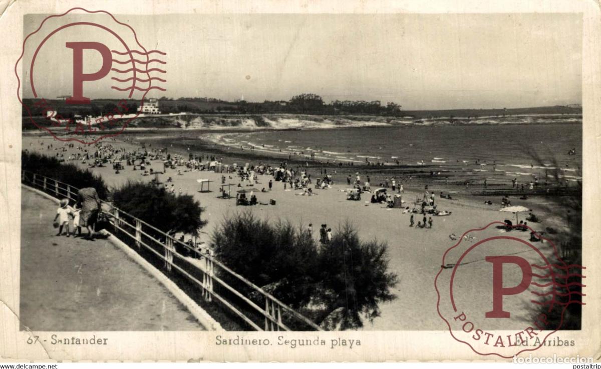 Postales: Santander Sardinero Segunda Playa CANTABRIA ESPA&Ntilde;A SPAIN