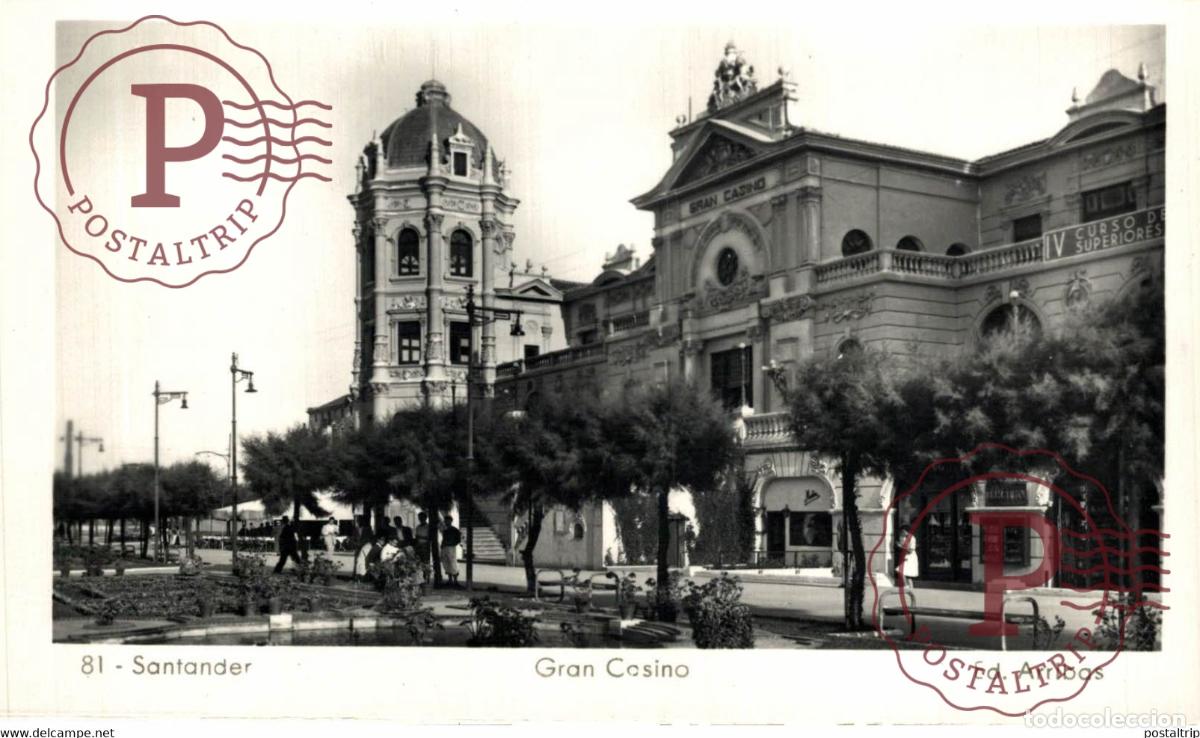 Postales: Santander Gran Casino CANTABRIA ESPA&Ntilde;A SPAIN