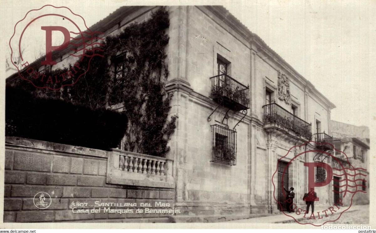 Postales: Santander Santillana del Mar Casa del Marqu&eacute;s de Benamej&iacute;s CANTABRIA ESPA&Ntilde;A SPAIN