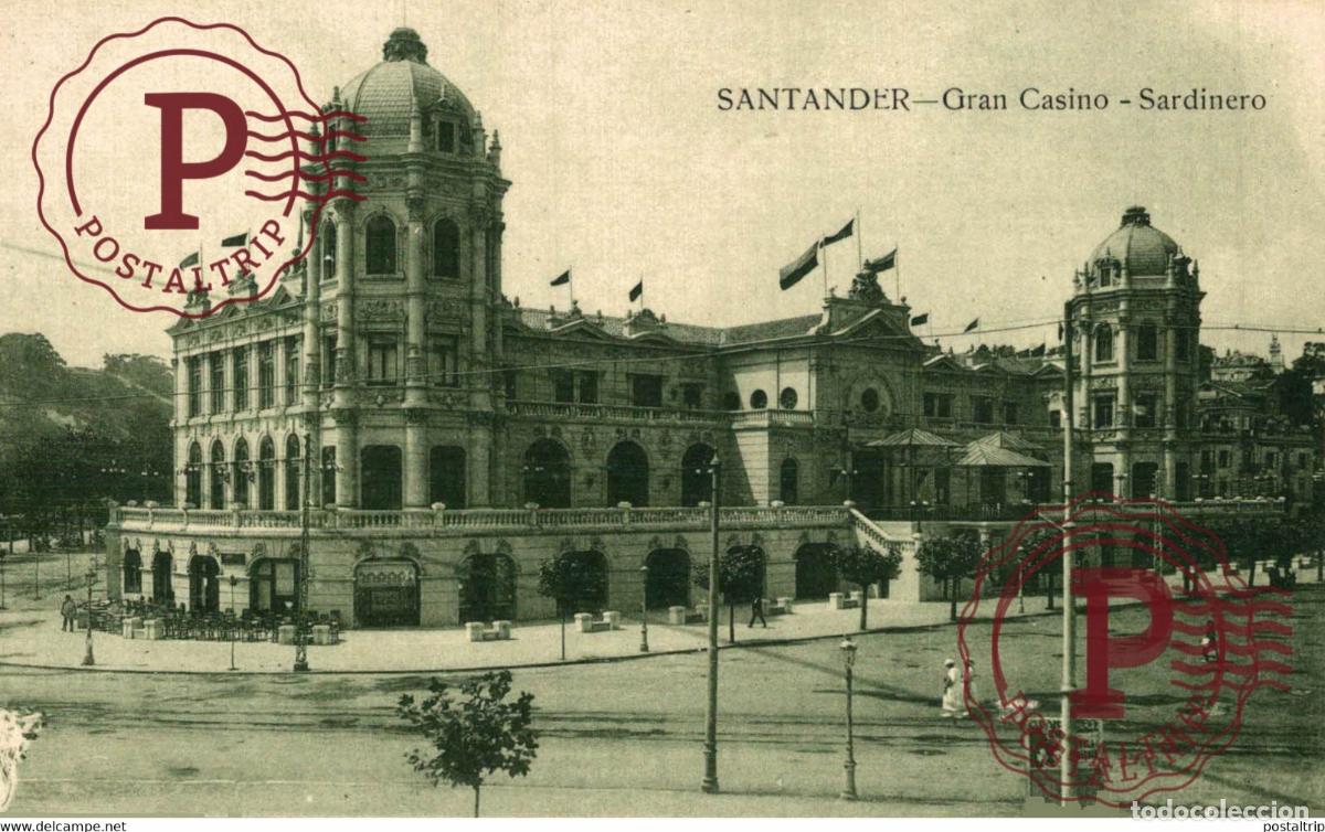 Postales: SANTANDER. GRAN CASINO SARDINERO