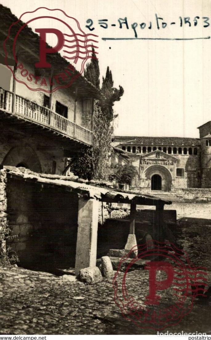 Postales: CANTABRIA. SANTILLANA DEL MAR. COLEGIATA.
