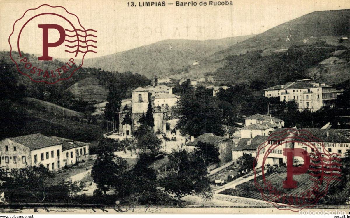Postales: CANTABRIA. LIMPIAS. BARRIO DE RUCOBA.