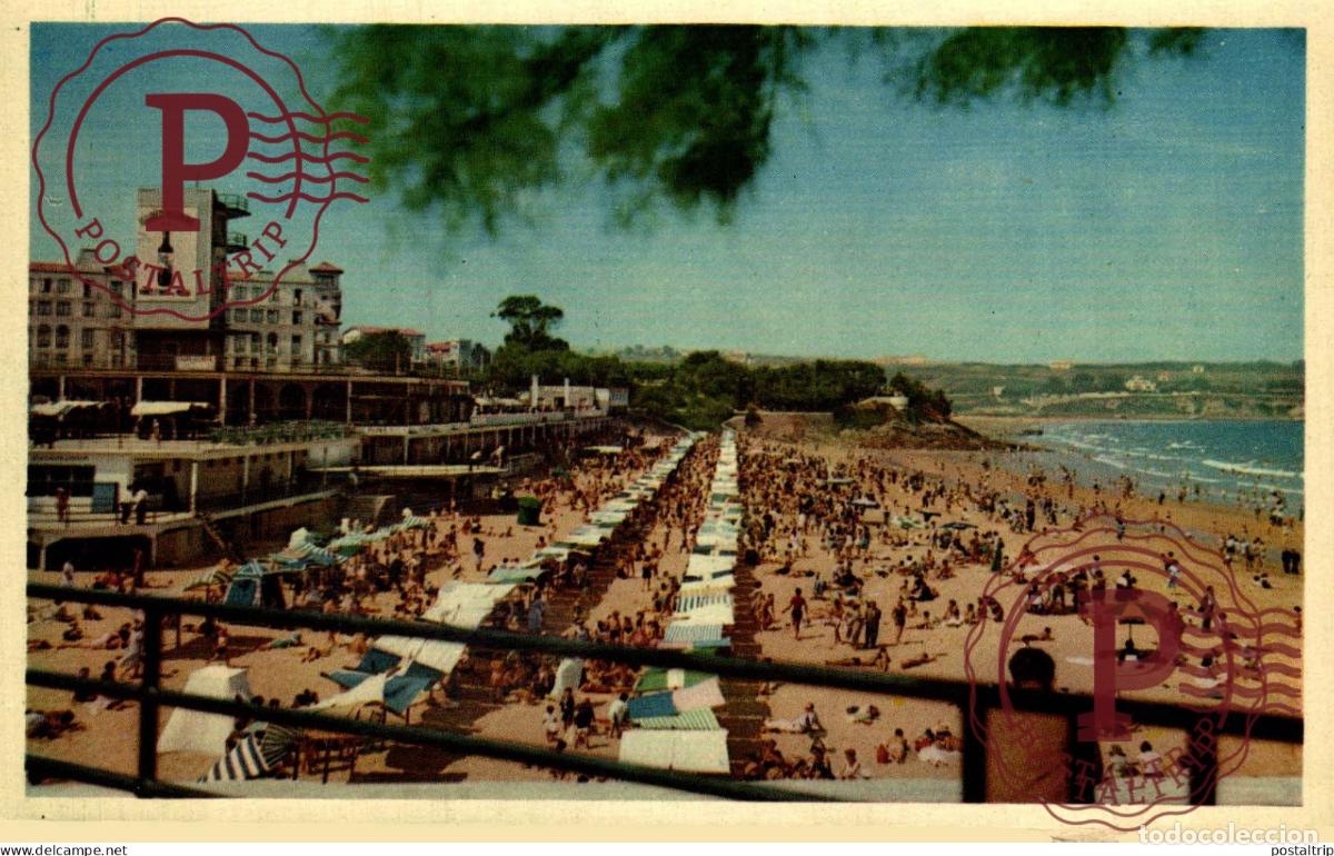 Postales: SANTANDER. PRIMERA PLAYA DEL SARDINERO.