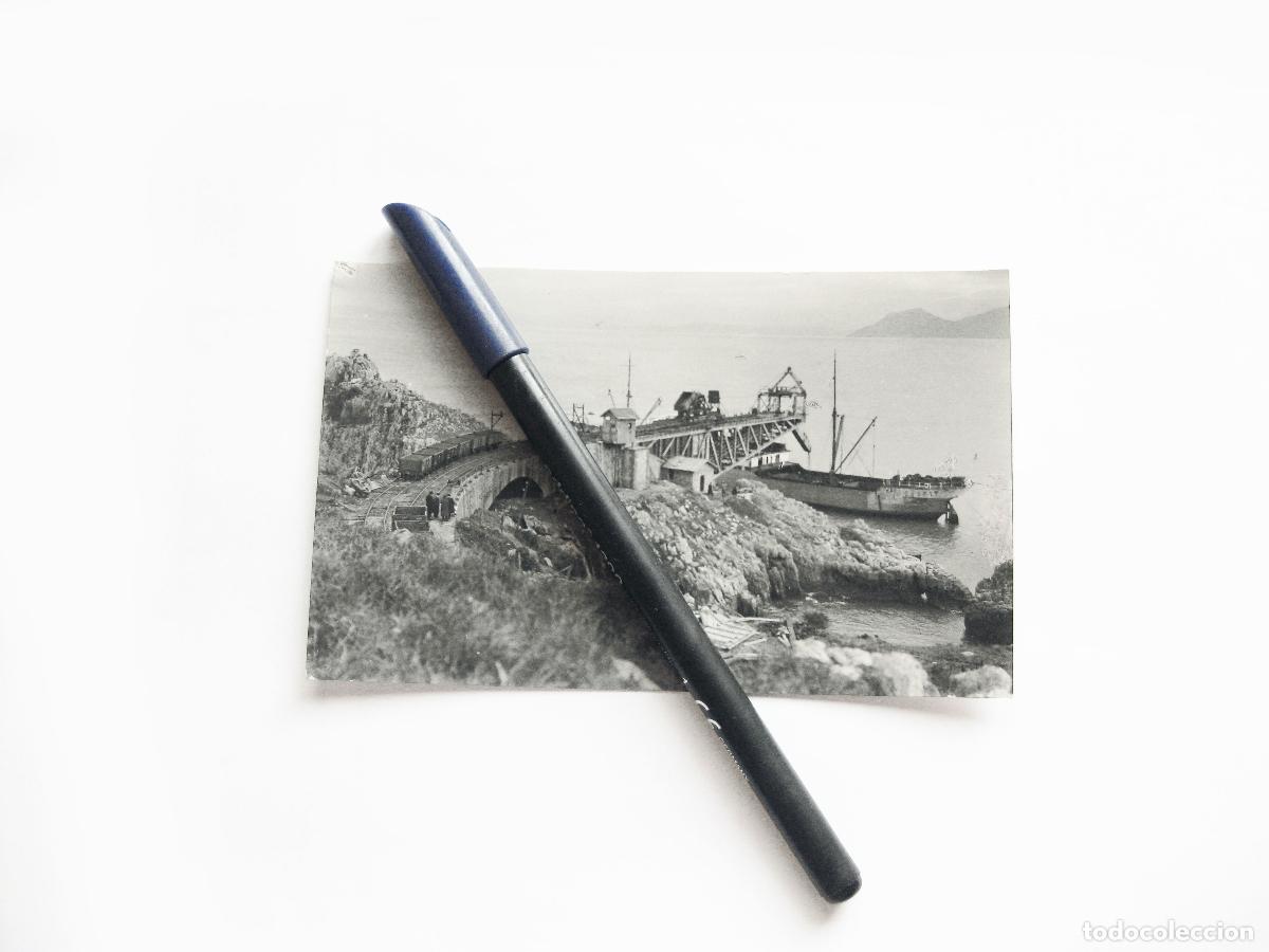 Postales: TARJETA POSTAL FOTOGR&Aacute;FICA DEL CARGADERO DE PUNTA PEPINA DE CASTRO URDIALES 2. PRINCIPIOS S XX