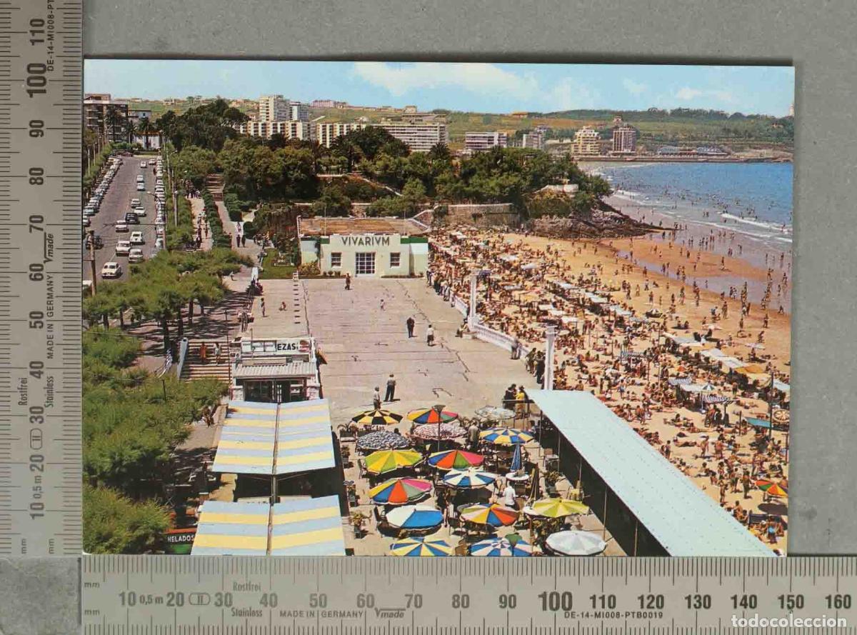Postales: POSTAL. Santander - Primera Playa del Sardinero - Vivarium