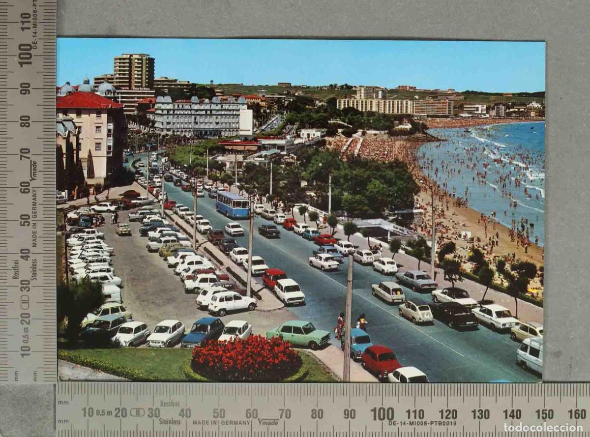 Postales: POSTAL. Santander - El Sardinero - Playas de Casta&ntilde;eda y Avenida