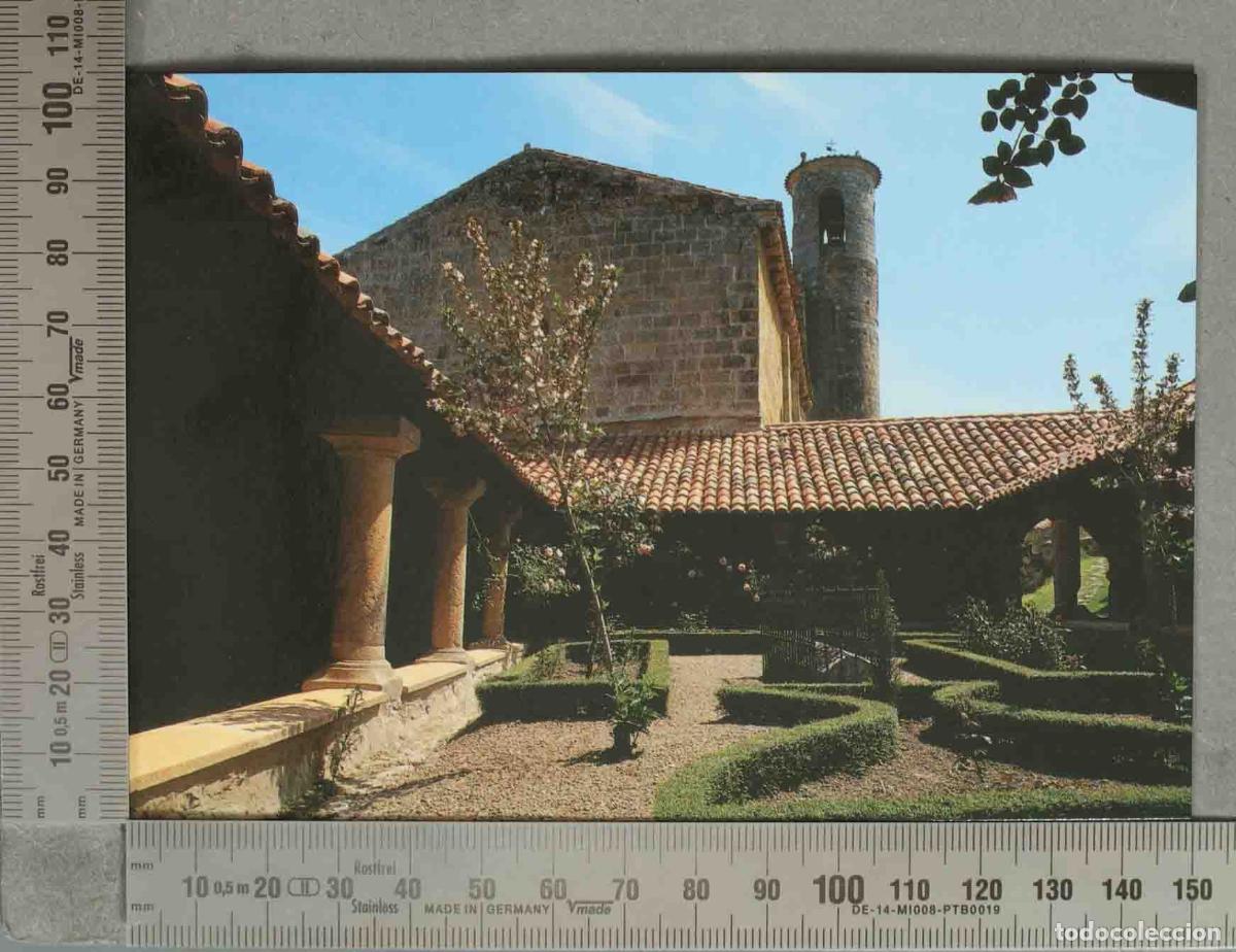 Postales: POSTAL. Colegiata de San Mart&iacute;n de Elines - Cantabria