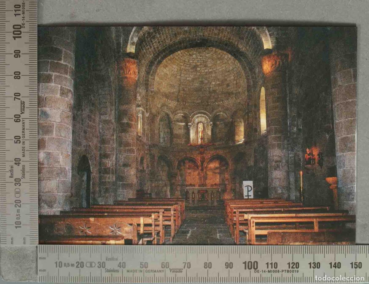 Postales: POSTAL. Monasterio de Leyre - Cripta rom&aacute;nica - Navarra