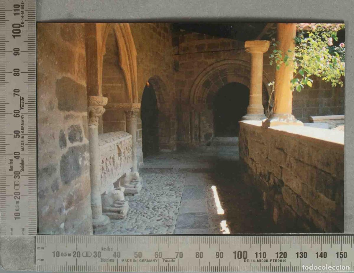 Postales: POSTAL. Sepulcro del Caballero peregrino s. XIII SAN MART&Iacute;N DE ELINES