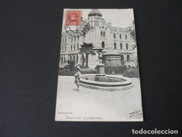 Postales: SANTANDER PALACIO DEL AYUNTAMIENTO - Foto 1