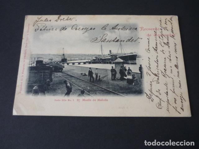 Postales: SANTANDER MUELLE DE MALIA&Ntilde;O